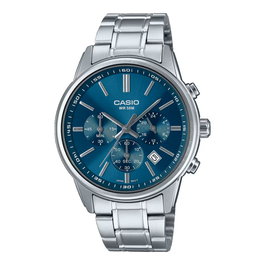 Reloj Hombre Casio CHRONO DATE - BLUE (Ø 41 mm)