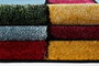 Conceptum Renkli Kare Alfombra de Pasillo 100x150 cm 100% Polipropileno