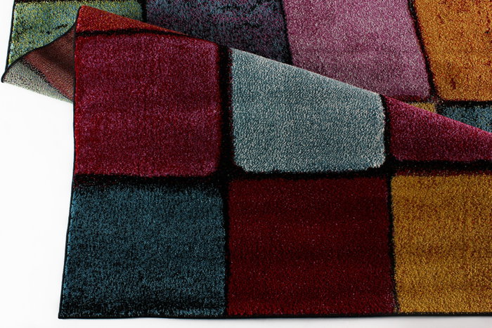 Conceptum Renkli Kare Alfombra de Pasillo 100x150 cm 100% Polipropileno Conceptum Renkli Kare Alfombra de Pasillo 100x150 cm 100% Polipropileno