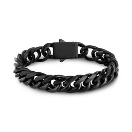 Pulsera Hombre Sector SAXS06 Plata Negro