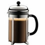 Bodum Chambord Cafetera de Pistón, 1.5 l, Acero Inoxidable