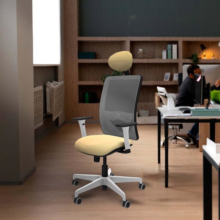 PIQUERAS Y CRESPO Silla de oficina Zulema Rosa y Negro con mecanismo Sincro PIQUERAS Y CRESPO Silla de oficina Zulema Rosa y Negro con mecanismo Sincro