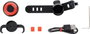 Rockbros Q5 Luz trasera para bicicleta con sistema inteligente de parada - negro