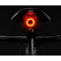 Rockbros Q5 Luz trasera para bicicleta con sistema inteligente de parada - negro