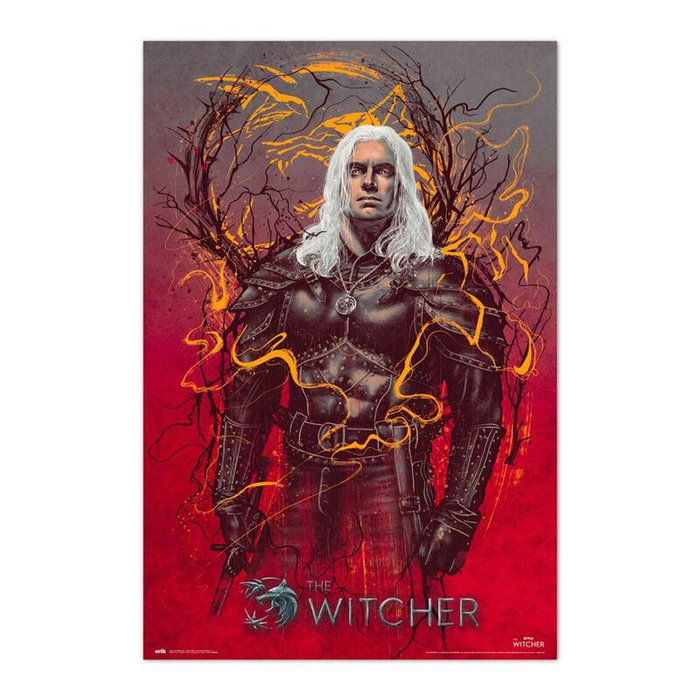 Grupo Erik Póster The Witcher 2 Geralt De Rivia 91,5x61 cm Papel Brillo Oficial