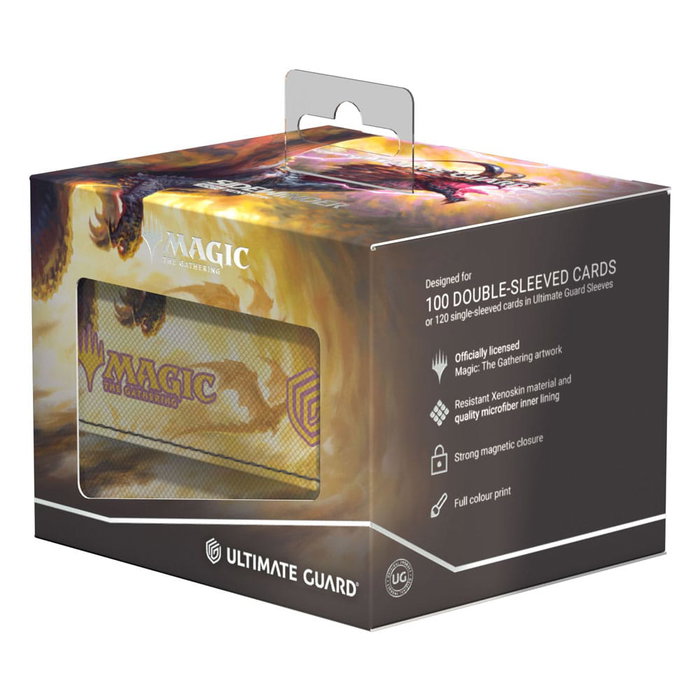 Ultimate Guard Sidewinder 100+ Xenoskin Magic: The Gathering "Tarkir: Dragonstorm" Ghostfire - Stormscale Scion Ultimate Guard Sidewinder 100+ Xenoskin Magic: The Gathering "Tarkir: Dragonstorm" Ghostfire - Stormscale Scion