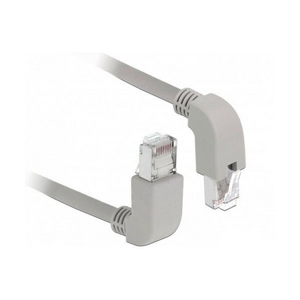 DELOCK Patch cord Cat 6a S/FTP 0,5 m Gris