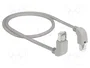 DELOCK Patch cord Cat 6a S/FTP 0,5 m Gris