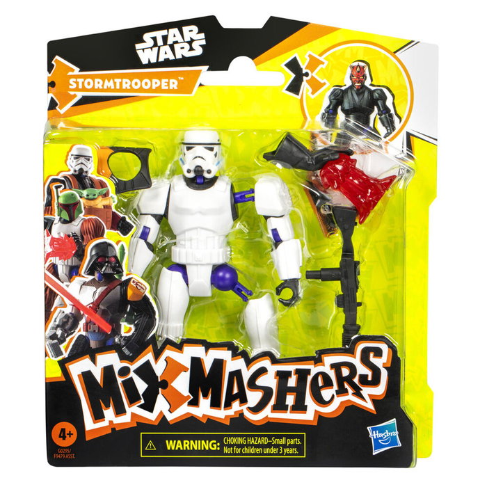 Hasbro Star Wars Mix Mashers Figura Stormtrooper 12cm Articulada con Conectores Universales