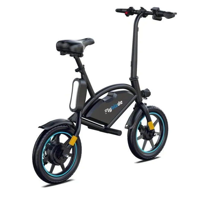 Flyblade Bicicleta eléctrica de equilibrio FLY3700923607412 350 W Máx. 25 km/h Rueda 14" Bluetooth Plegable Soporte Teléfono Negra Flyblade Bicicleta eléctrica de equilibrio FLY3700923607412 350 W Máx. 25 km/h Rueda 14" Bluetooth Plegable Soporte Teléfono Negra
