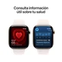 Apple Watch Series 11 GPS + Cellular 46mm Titanio Dorado Correa Deportiva Rosa Rubor M/L