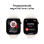 Apple Watch Series 11 GPS + Cellular 46mm Titanio Dorado Correa Deportiva Rosa Rubor M/L