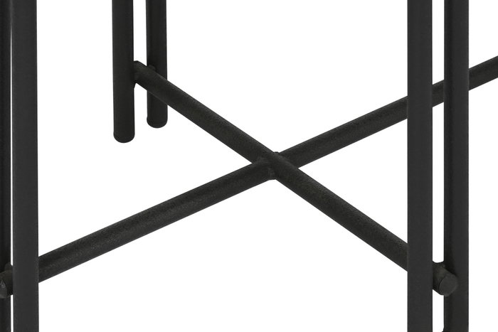 DKD Home Decor Consola Marron Negro 40 x 75 x 115 cm Madera Metal