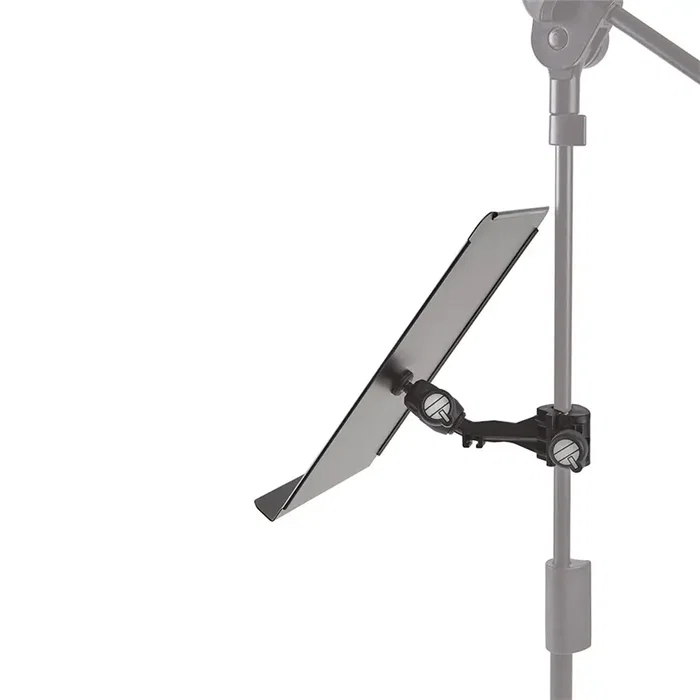 QUIKLOK Atril con Clamp Negro Dimensiones L 220 x H 310 mm para Tubos de 15-35 mm