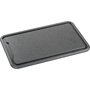 Zassenhaus Tabla de Cortar Carving Board Plastic Dark Grey 36x23x1,5cm