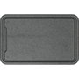 Zassenhaus Tabla de Cortar Carving Board Plastic Dark Grey 36x23x1,5cm