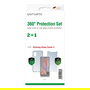 4smarts 493048 Protector de Pantalla 360 Protection Set para Samsung Galaxy Xcover 5, Transparente, 5 Piezas