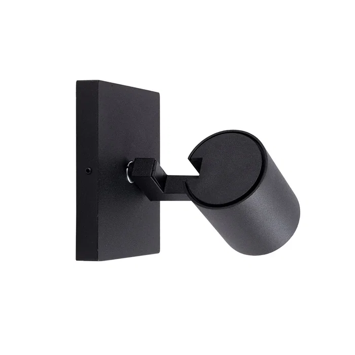 Lumiastra LUM-P1Gu10-B Aplique Orientable de Aluminio para Interior 1xGU10