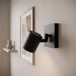 Lumiastra Aplique de Pared Orientable de Aluminio 1xGU10