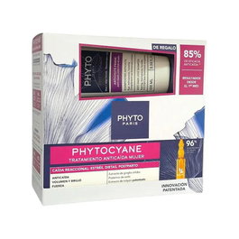 Phyto Phytophanere Ampollas + Champú Anticaída y Crecimiento del Cabello - Tratamiento Capilar Intensivo
