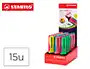 Stabilo Rotulador BOSS SPLASH 75 Expositor Sobremesa 15 Unidades Colores Surtidos
