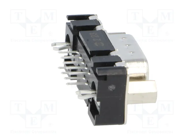 HARTING Conector D-Sub Macho de 9 Pines para THT en PCB