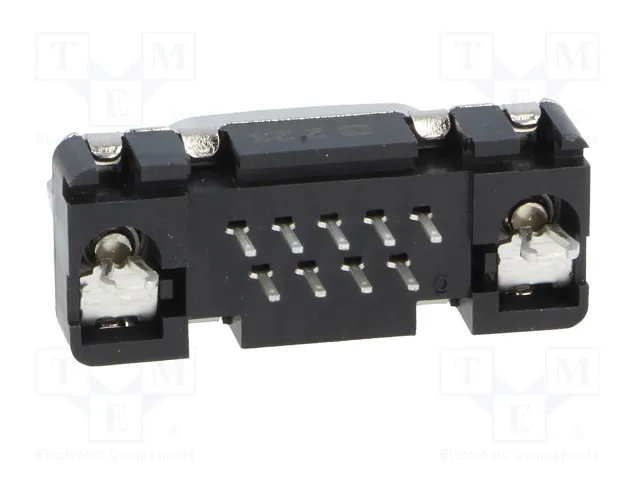 HARTING Conector D-Sub Macho de 9 Pines para THT en PCB