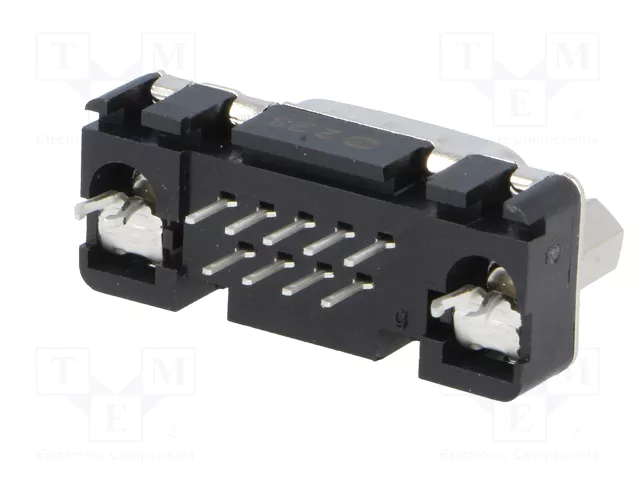 HARTING Conector D-Sub Macho de 9 Pines para THT en PCB
