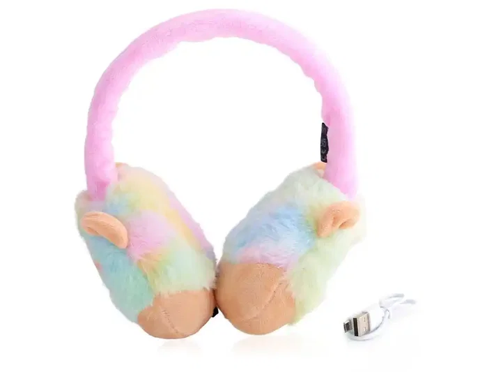 Wondee Auriculares Bluetooth de Peluche Squishmallows Leonard Wondee Auriculares Bluetooth de Peluche Squishmallows Leonard