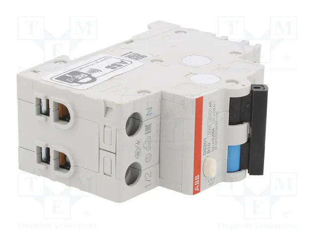 ABB DS201AC-B10/0.03 RCBO 10A 30mA 230VAC ABB DS201AC-B10/0.03 RCBO 10A 30mA 230VAC