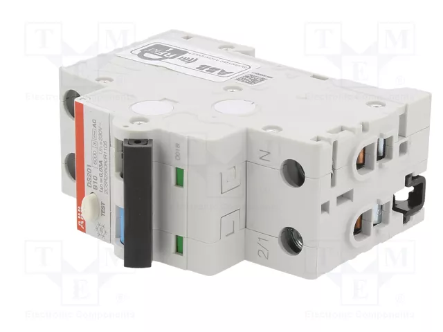 ABB DS201AC-B10/0.03 RCBO 10A 30mA 230VAC ABB DS201AC-B10/0.03 RCBO 10A 30mA 230VAC