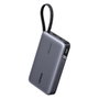 Ugreen Powerbank PB551 20000mAh 145W con cable USB-C integrado, Gris