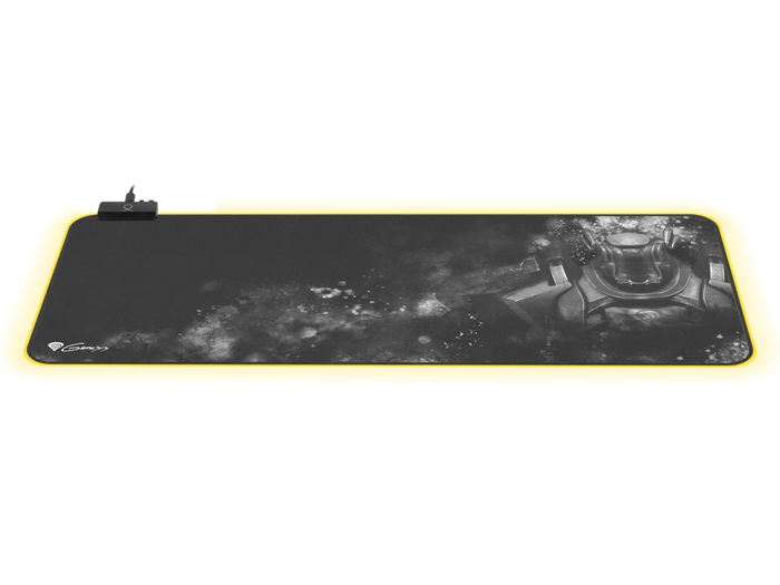 GENESIS NPG-1509 Alfombrilla para Ratón Gaming Negra y Gris 800x300mm Tela Caucho