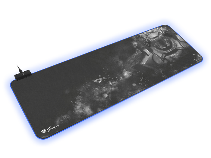 GENESIS NPG-1509 Alfombrilla para Ratón Gaming Negra y Gris 800x300mm Tela Caucho