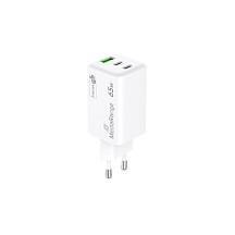 MEDIARANGE Cargador GaN 65W MRMA116-2 Blanco