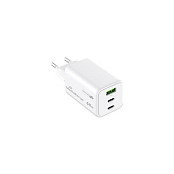MEDIARANGE Cargador GaN 65W MRMA116-2 Blanco