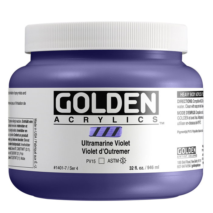Golden Azul Ultramar Violeta Heavy Body 946 ml Golden Azul Ultramar Violeta Heavy Body 946 ml