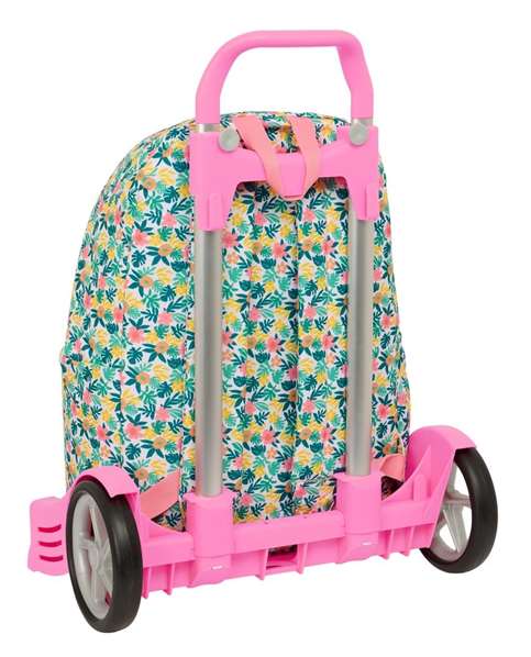 Safta Mochila con Carro Evolution Vaiana para Niño 31x43x13 cm, Recomendada a Partir de 36 Meses