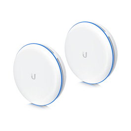Ubiquiti UBB-XG Puente WiFi Gigabit 6000 Mbit/s, IPX6, PoE, Blanco, Paquete de 2 unidades