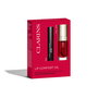 Clarins Lip Comfort Bálsamo Labial con Pigmento Estuche 2 pz, 03 Cherry 7ml + Mascara de Pestañas 3ml