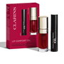 Clarins Lip Comfort Bálsamo Labial con Pigmento Estuche 2 pz, 03 Cherry 7ml + Mascara de Pestañas 3ml