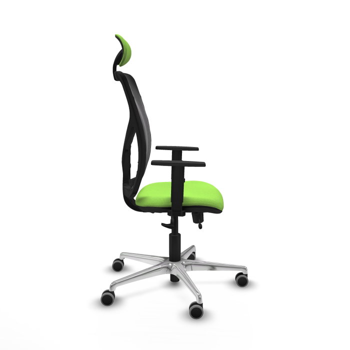 PIQUERAS Y CRESPO Silla de oficina Motilla con mecanismo Sincro/Traslack Pistacho y Negro PIQUERAS Y CRESPO Silla de oficina Motilla con mecanismo Sincro/Traslack Pistacho y Negro