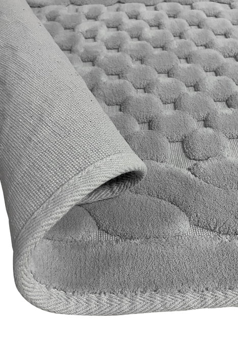 Mijölnir Juego Alfombrillas Baño Algodón 100% Gris 1600 gr/m² Antideslizante Antibacteriano Suave Lujoso Mijölnir Juego Alfombrillas Baño Algodón 100% Gris 1600 gr/m² Antideslizante Antibacteriano Suave Lujoso