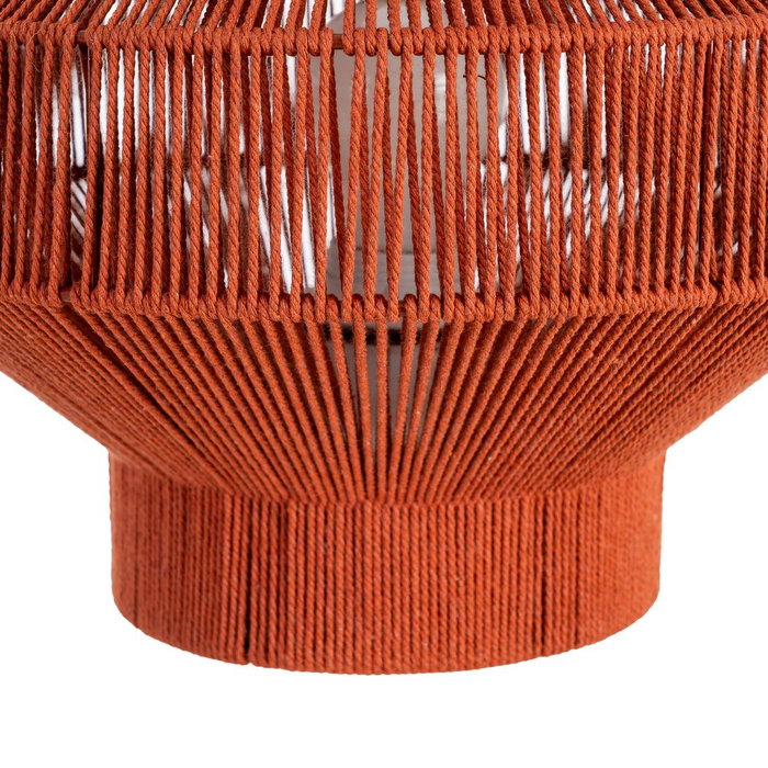 Lámpara Mesa Teja Cuerda de Papel 30 X 30 X 28,50 cm