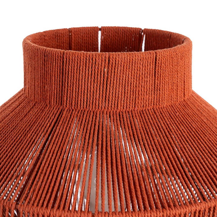 Lámpara Mesa Teja Cuerda de Papel 30 X 30 X 28,50 cm