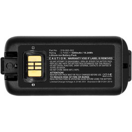 CoreParts Batería para Escáner de Código de Barras 19.24Wh Li-ion 3.7V 5200mAh compatible con Dolphin Handheld CK65 CK3 CK3B CK3X