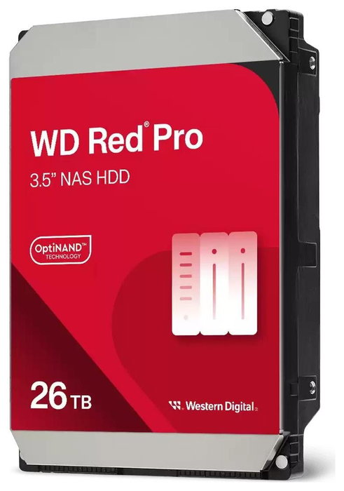 Western Digital Red Pro WD260KFGX 26 TB 7200 RPM 512 MB 3.5 NAS