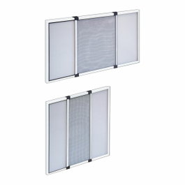 Irs Mosquitera con marco extensible, blanca, 90-172 x 70 cm
