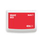 Colop Tampón 155111 Make1 Color Rojo Valiente 50x90 mm