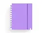 Carchivo Ingeniox Cuaderno A5 80 Hojas Cuadriculado Tapa Foam Violeta
